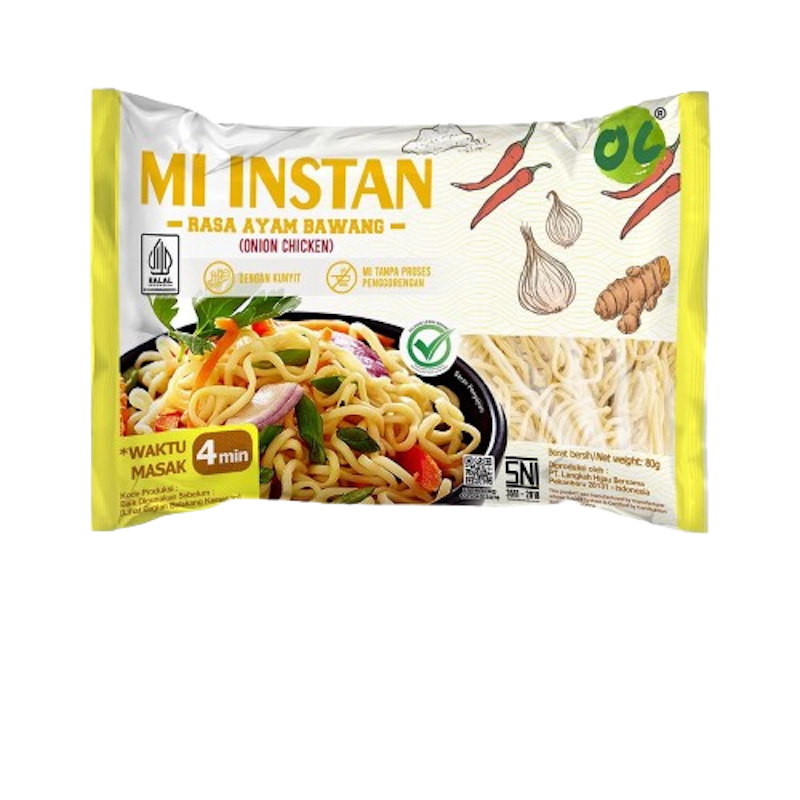 Organic Center Mie Ayam Bawang Veggie Noodle 1