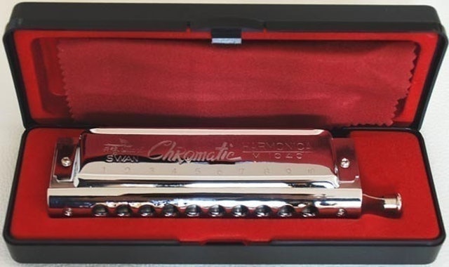 10/40 Chromatic Harmonica, Round Mouthpiece ｜ SW1040-5