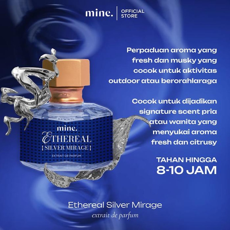 MINE. Perfumery Ethereal Silver Mirage 2
