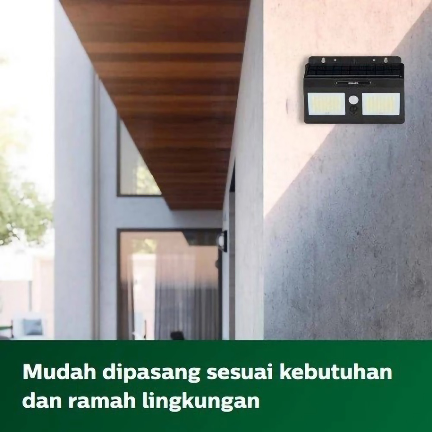 Philips Electronics Nederland B.V. Philips Essential SmartBright Solar Wall Light Medium