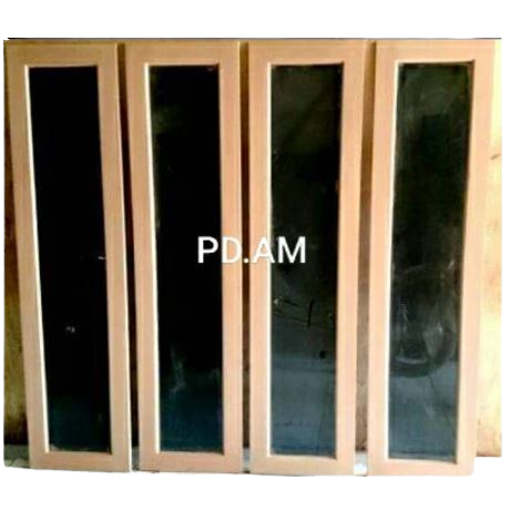  Jendela Kaca Kayu Mahoni + Kusen