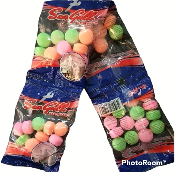  Unitama Sari Mas SeaGull Kapur Barus Warna-Warni