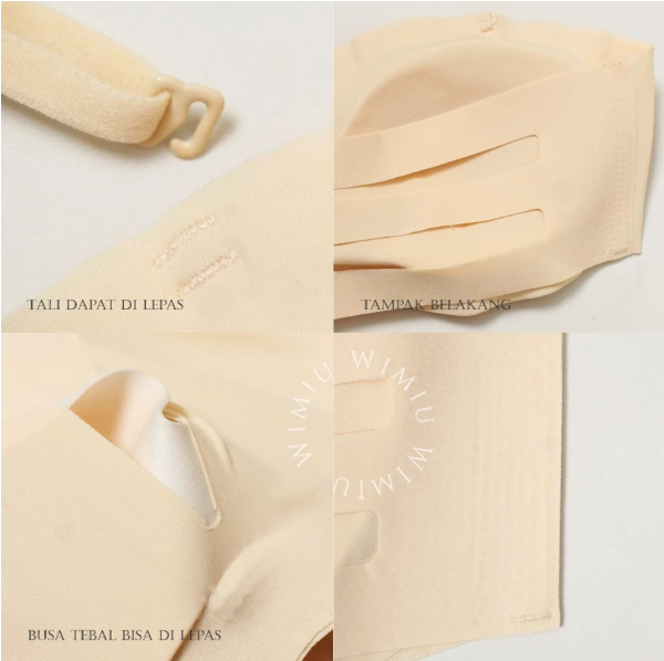  Wimiu BH Seamless Kemben Sport Bra  100130