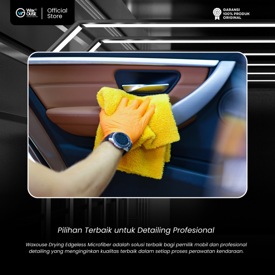 Evindotama Jaya Internusa Waxouse Drying Edgeless Microfiber 40x40 cm | 420 GSM