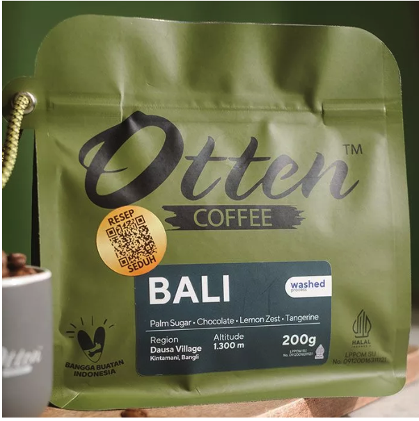 Otten Coffee Indonesia Otten Coffee Arabica Bali Kintamani