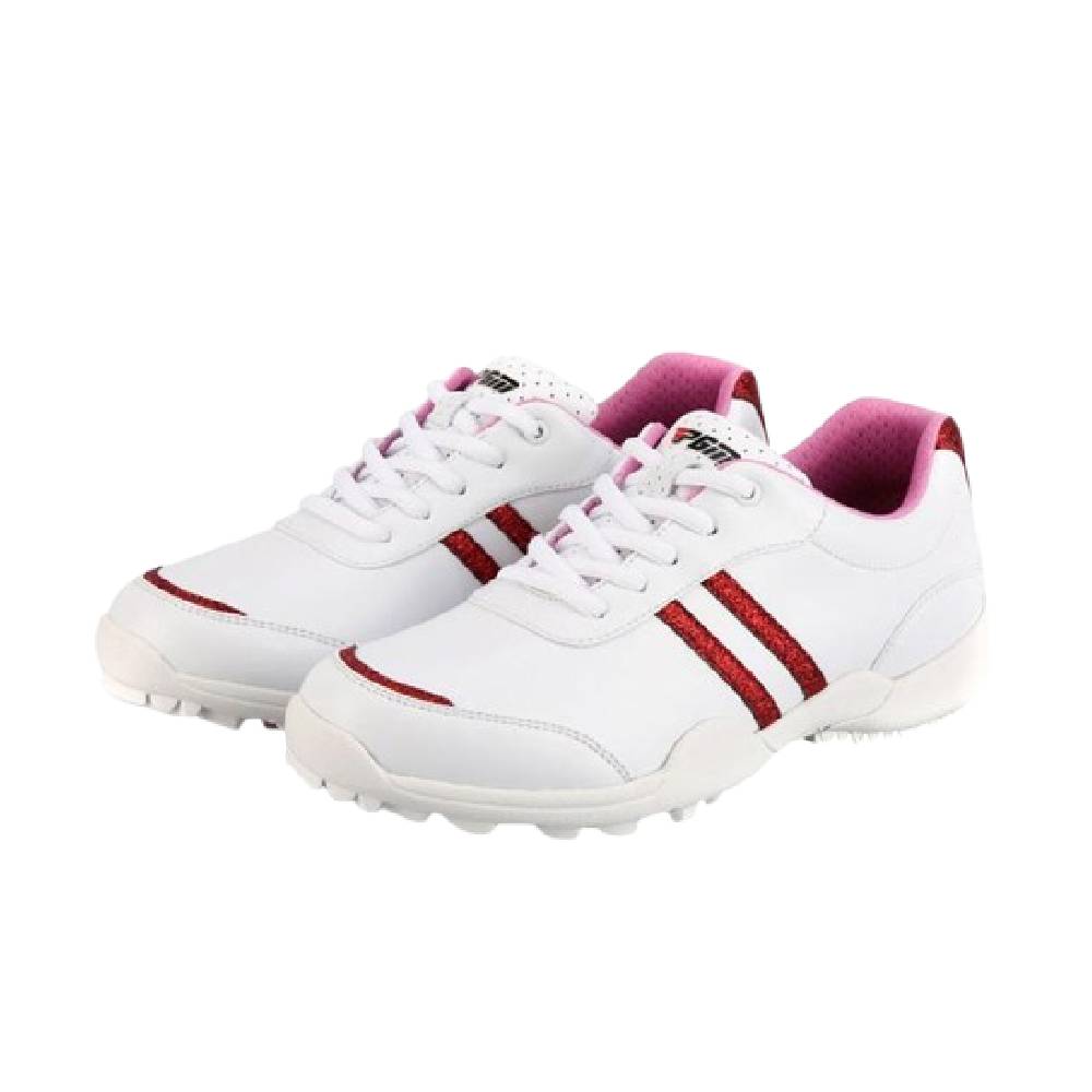 PGM Waterproof Ladies Golf Shoes with Stripe