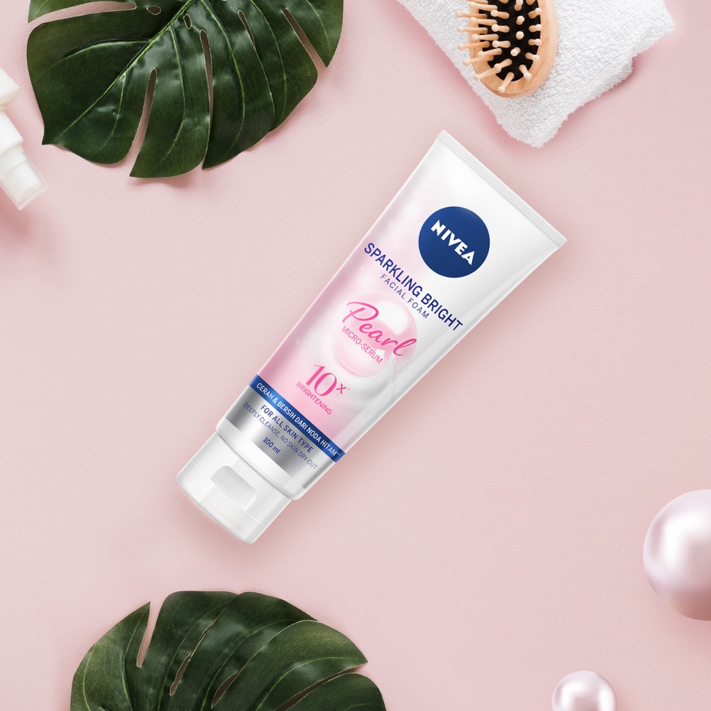 NIVEA Sparkling Bright Whitening Facial Foam