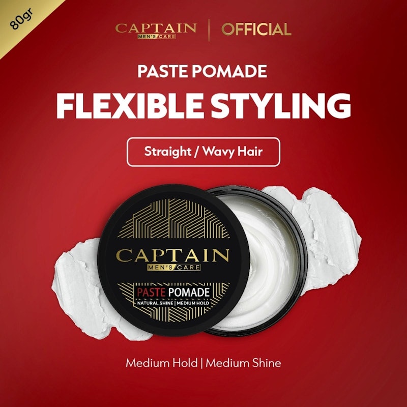 Captain Men's Care Paste Pomade 2