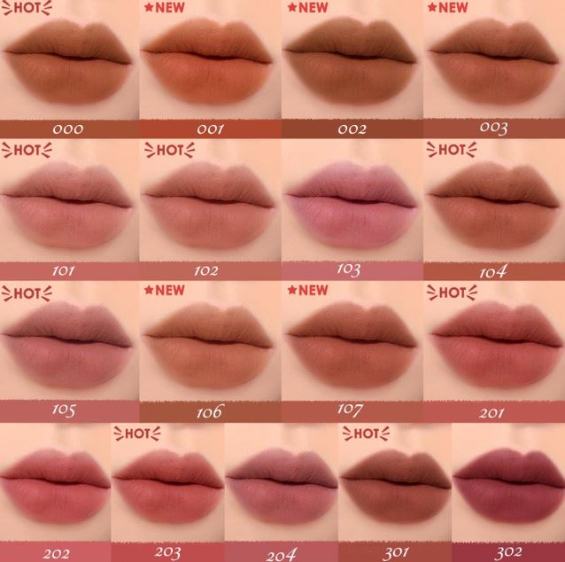 Lipstik Cream Velvet-Mist Matte Lip Clay 5
