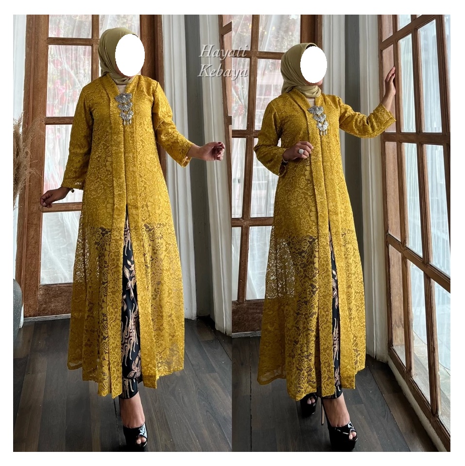  Setelan Kebaya Modern Long Tunik Model FLoy