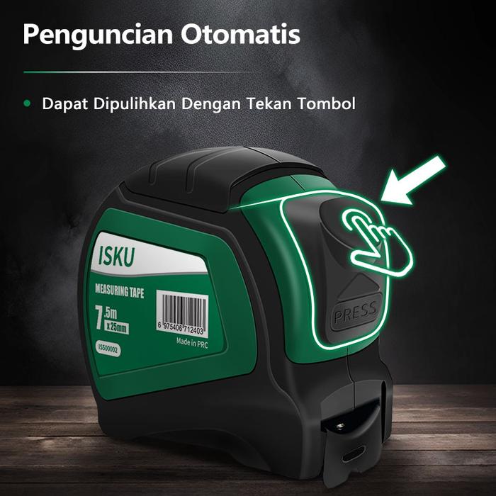Isku Teknologi Indonesia ISKU Measuring Tape 5 m