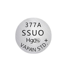SSUO Alkaline Battery 377A