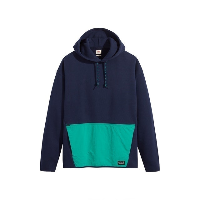 Levi's Utility Hoodie Peacoat 2