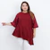 Bigsize Blouse Jumbo Wanita Kombi Brukat 1