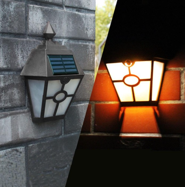  Lampu Dinding Solar Cell Classic