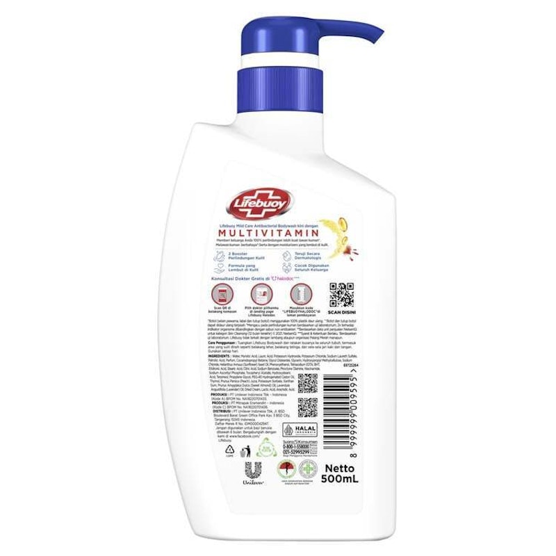 Sabun Cair Pump Anti Bakteri Mild Care 2