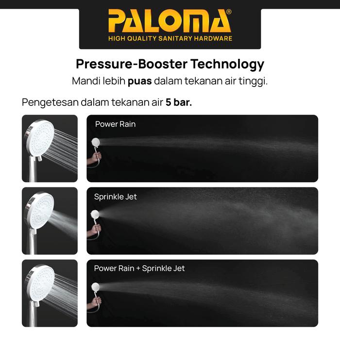 Paloma Hardware PALOMA Hand Shower 3 Mode HSP1302
