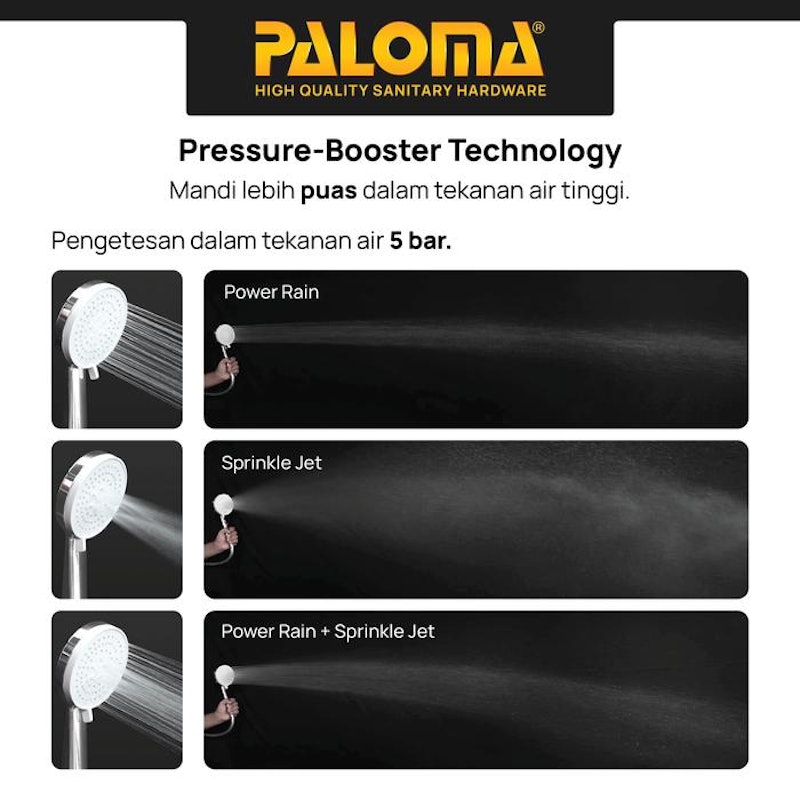 PALOMA Hand Shower 3 Mode 3
