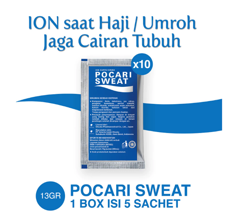 POCARI SWEAT Sachet 13gr - 2 Box (10 Sachet) 2