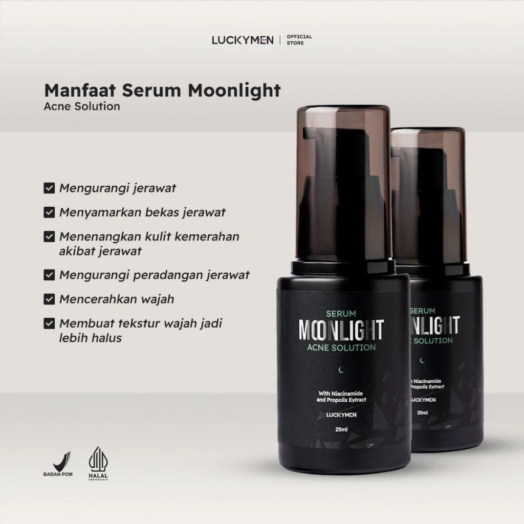  LUCKYMEN Serum Moonlight Acne Solution