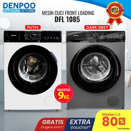 Denpoo Mandiri Indonesia Denpoo Washing Machine Front Loading DFL-1085