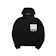 W.Essentiels W.Essentiels Jaket Milieu De Terrain Oversize Apllique Hoodie Noir Black 1