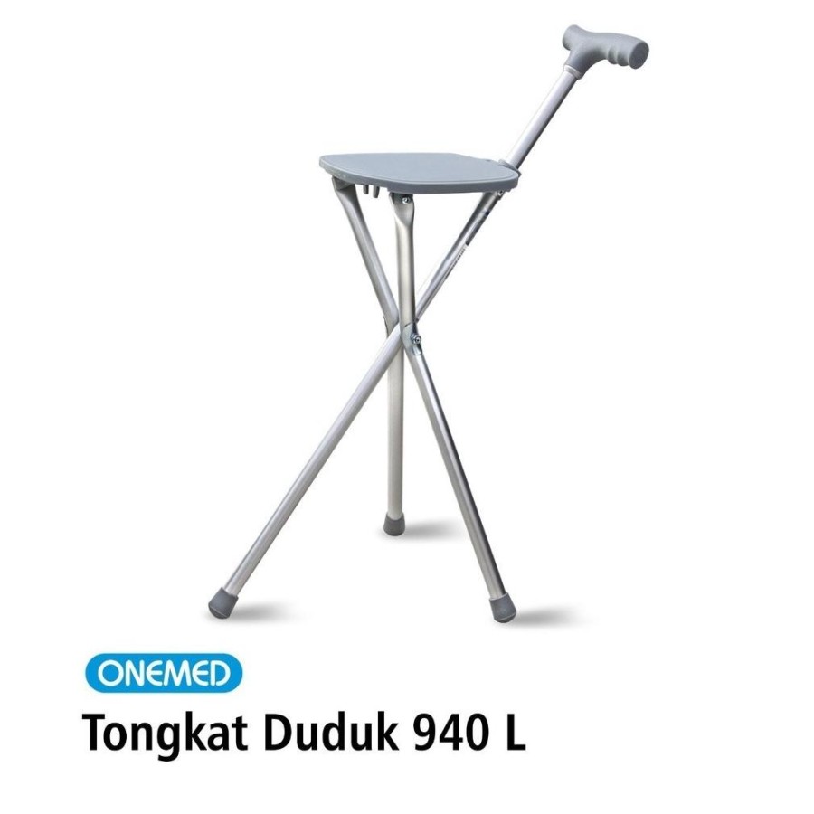 Jayamas Medica Industri OneMed Tongkat + Tempat Duduk 940L
