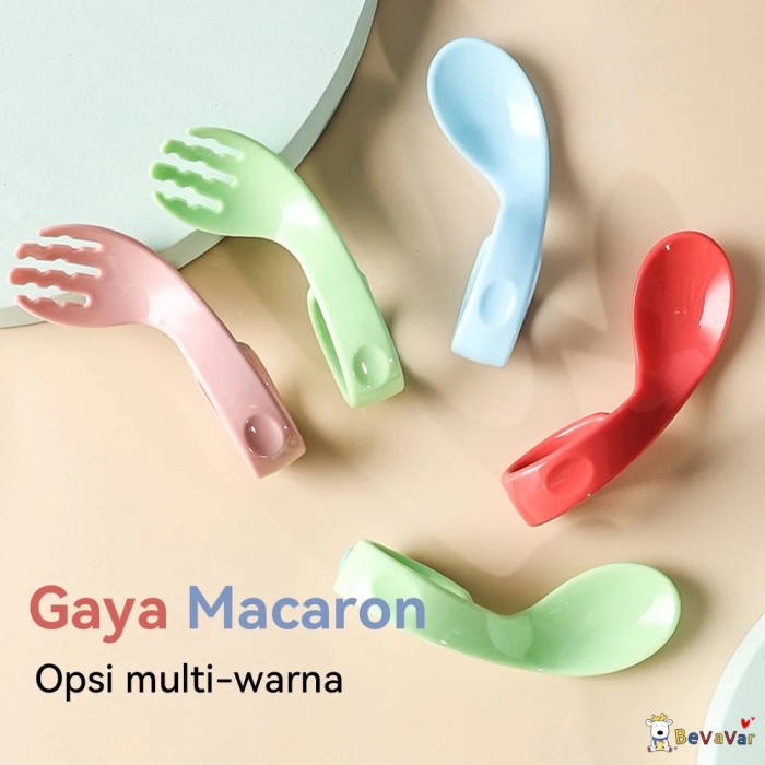  Bevavar Set Training Spoon And Fork
