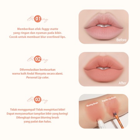 Mellow Blurring Lip Pencil 01 Milky Burn 5