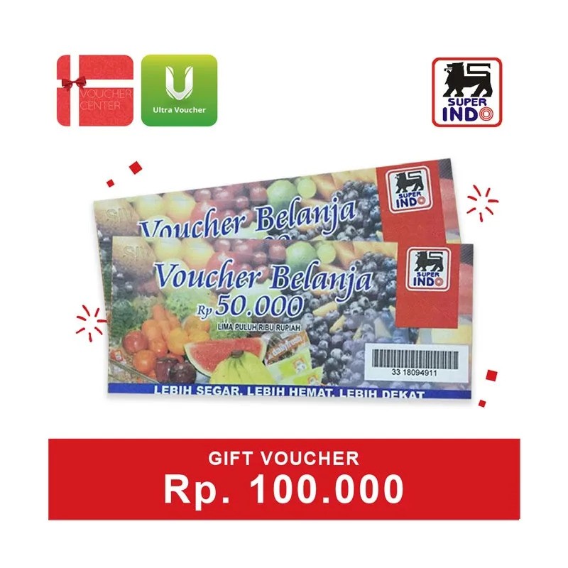 Lion Super Indo Voucher Belanja Superindo