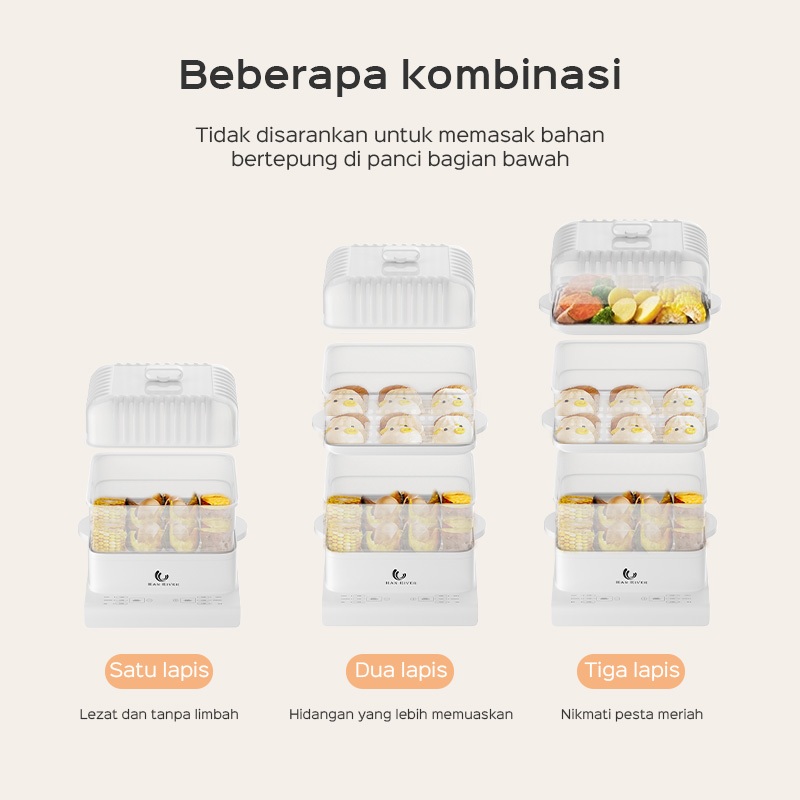 Phoenix Elektrik Indonesia HAN RIVER Kukusan Listrik 24L HRDZG08WT