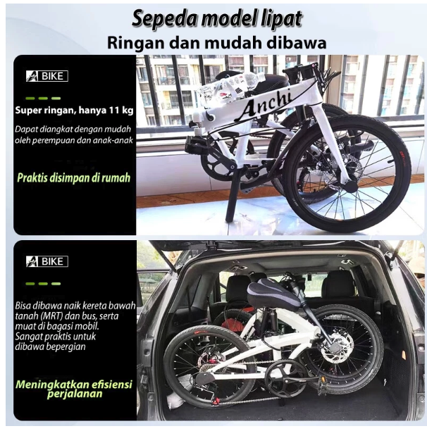 Anchi Industry Anchi Sepeda Lipat 20 Inch