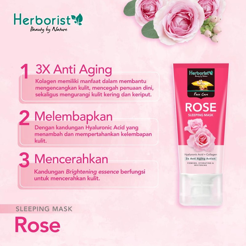 Sleeping Mask Rose 2