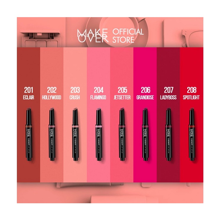 Paragon Technology and Innovation MAKE OVER Cliquematte Lip Stylo 202 Hollywood