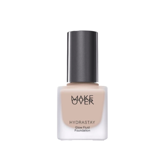 MAKE OVER ｜ Hydrastay Glow Fluid Foundation W22 Warm Ivory