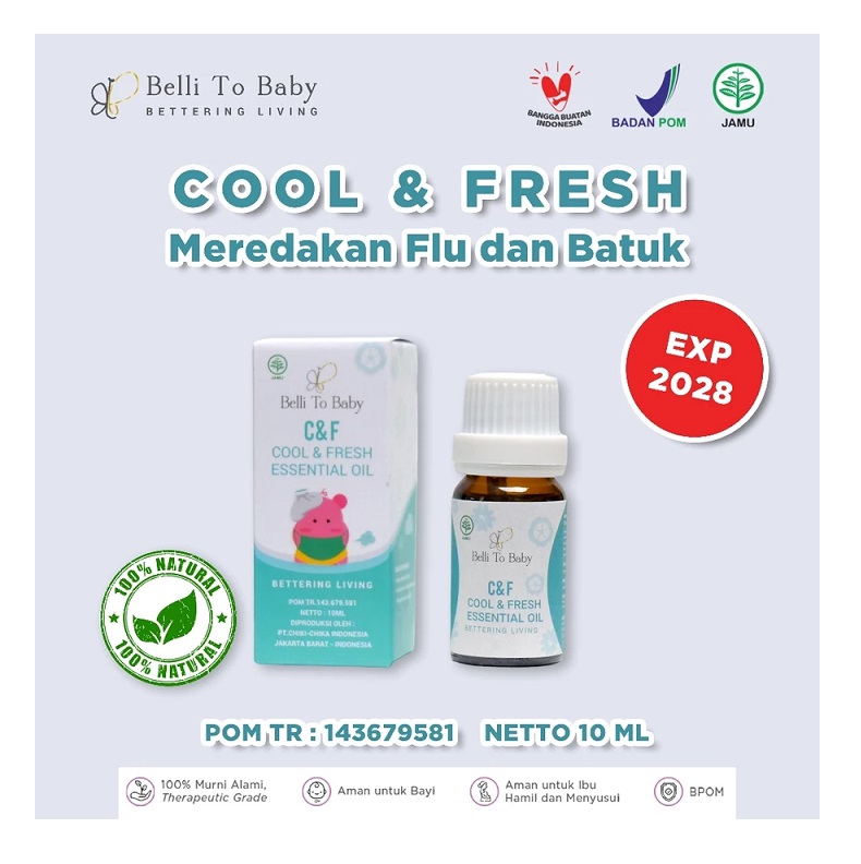 Chiki-Chika Indonesia Belli to Baby Cool & Fresh Essential Oil