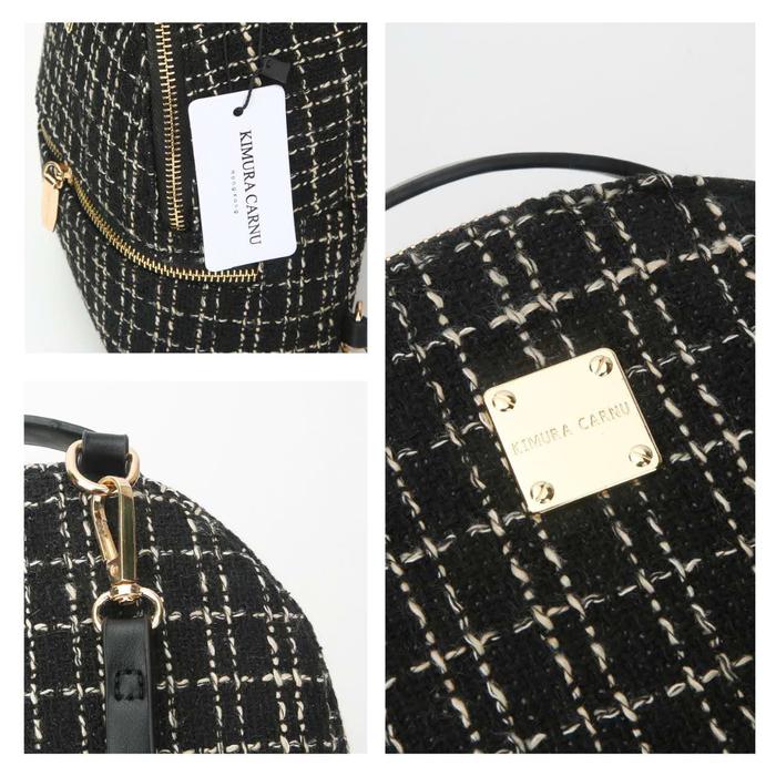 KIMURA CARNU Kimura Carnu Tas Ransel Wanita Rajut 6127