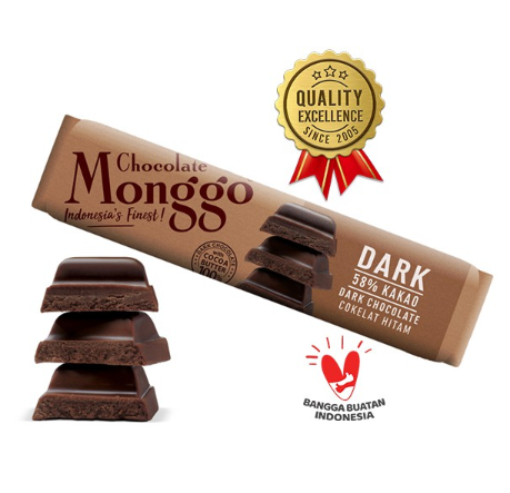 Chocolate Monggo Bar 40 gram 2