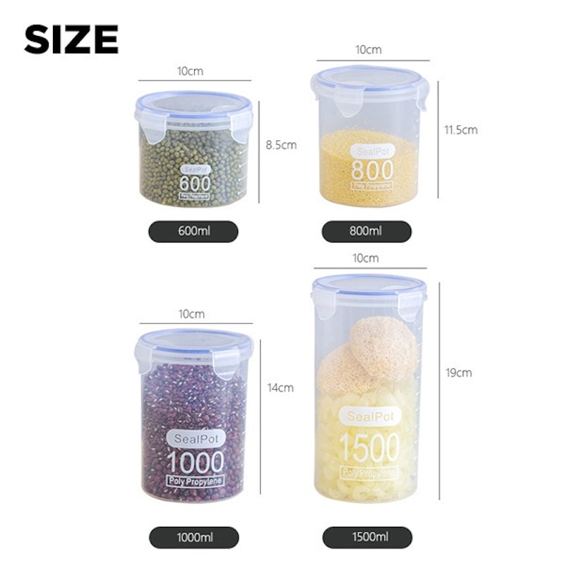 Masterhome Toples Penyimpanan Makanan dan Snack 2