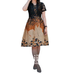 Batik Gemilang Dress Motif Dewindari