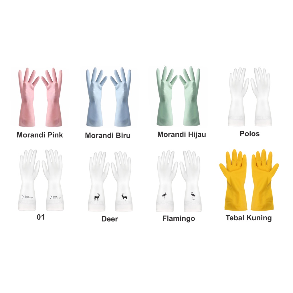 Licio Licio Sarung Tangan Karet Antiair