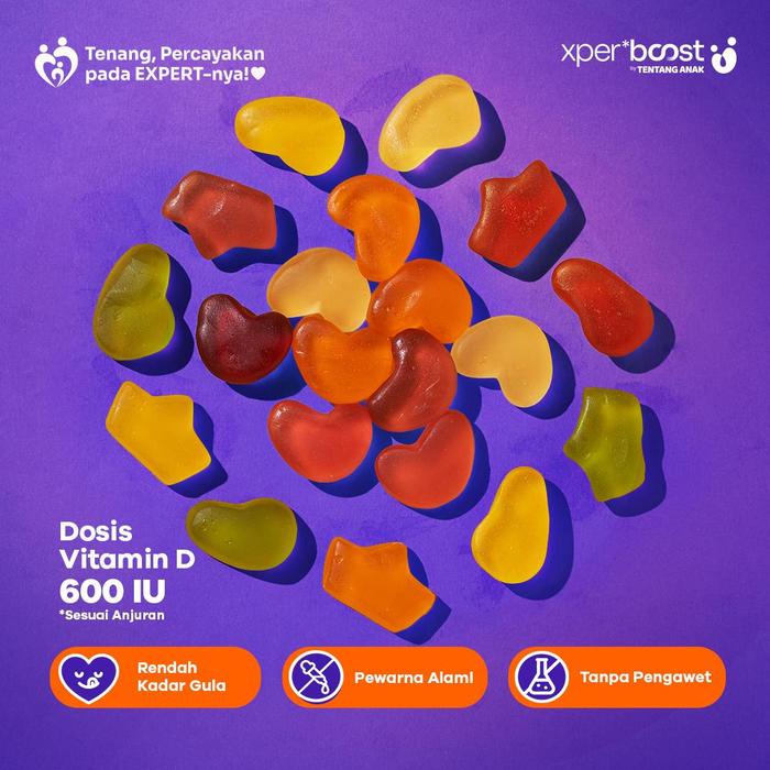 Tentang Anak Bahagia Expert Boost Gummy Tinggi Vitamin D
