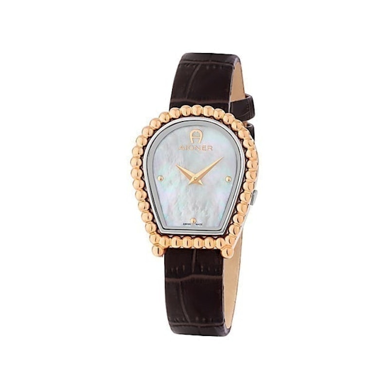 Women's Novara Watch with Leather Strap 1