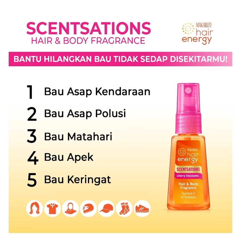 Akasha Wira International Makarizo Hair Energy Scentsations Cherry Blossom