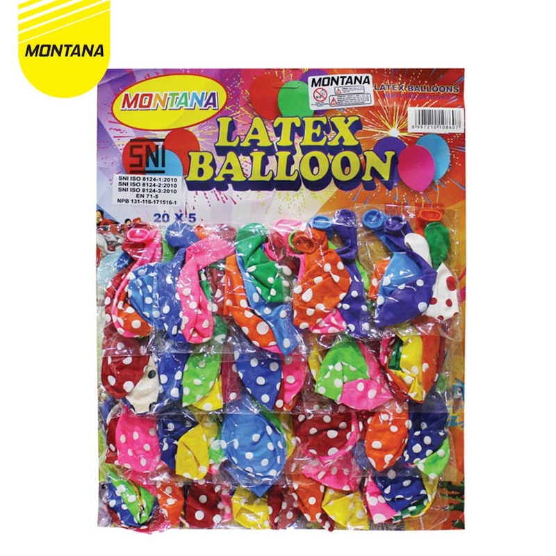 Balon Latex Polkadot 3