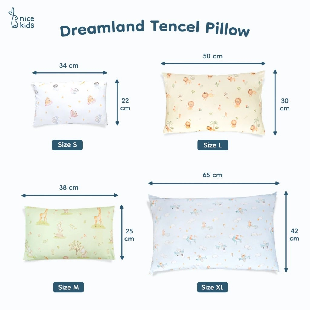 Nice Kids Dreamland Tencel Pillow