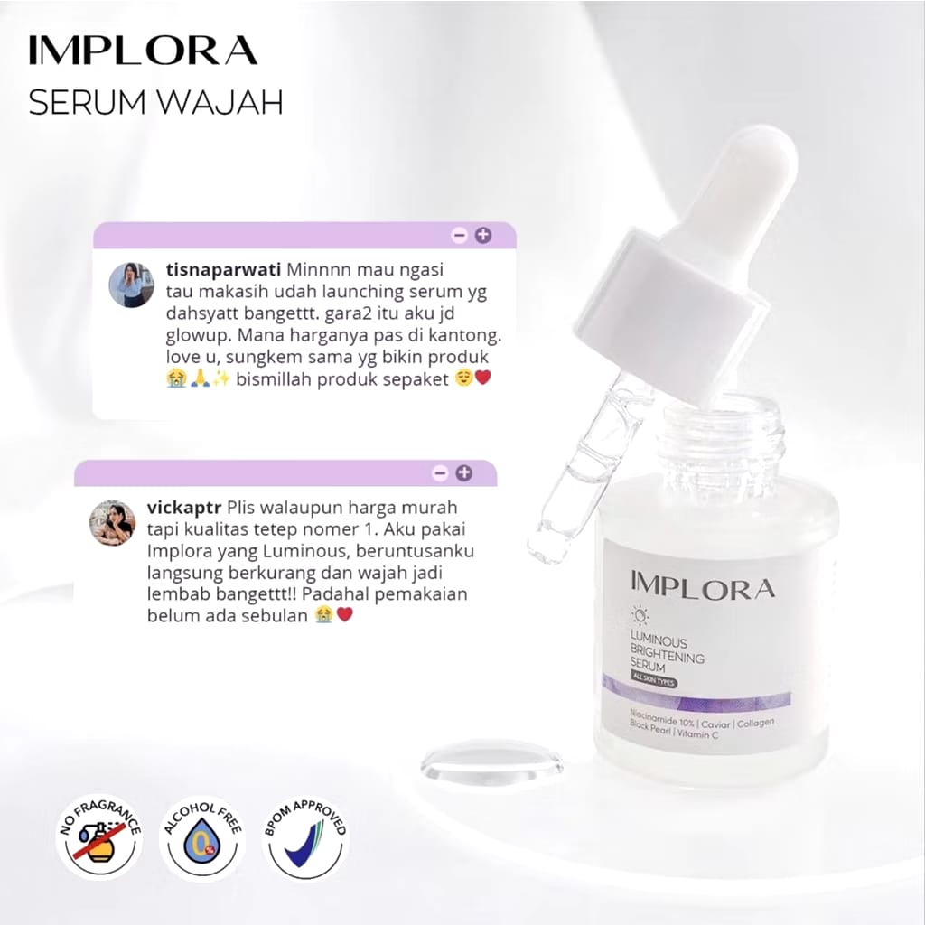 Implora Sukses Abadi Implora Midnight Serum