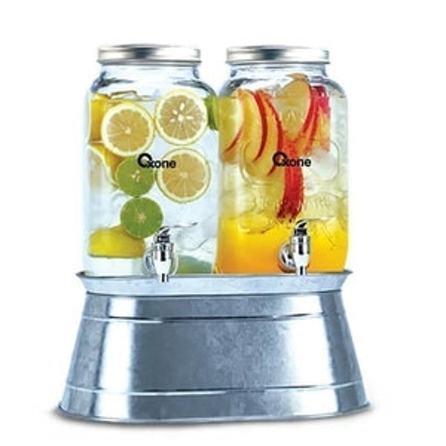 Double Decanter with Ice Bucket ｜ OX-334