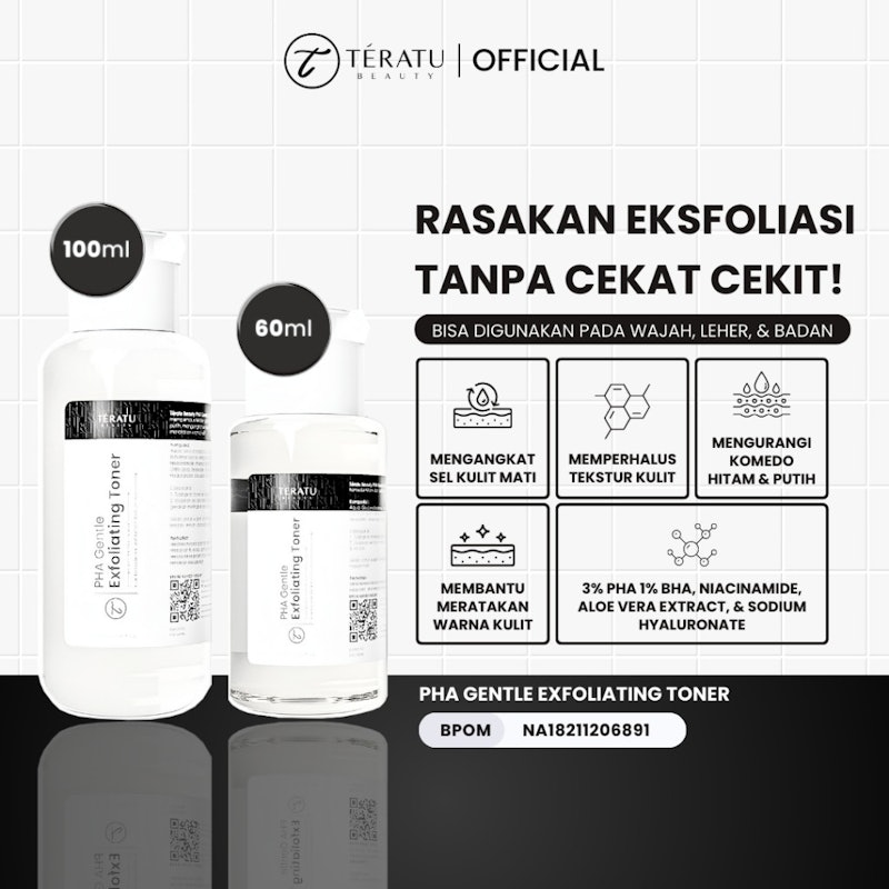 Teratu Beauty PHA Gentle Exfoliating Toner 2