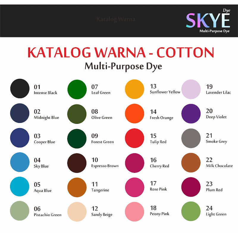 Skye Dye Multi Purpose Dye 3